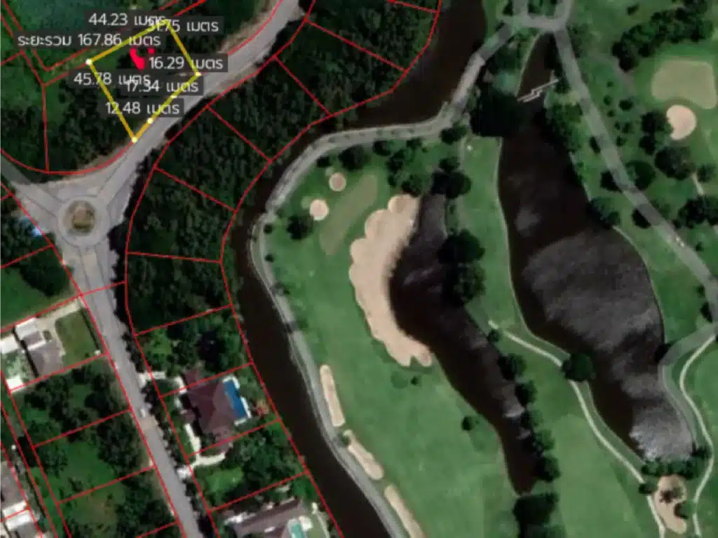ขายที่ดินในสนามกอล์ฟ The Royal Golf & Country Club (1 ไร่ 4 ตร.วา) รูปที่ 2