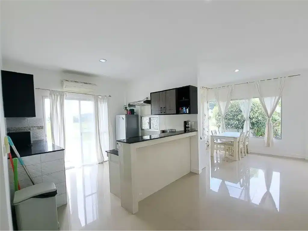 Worth the price!! Nice House with big land for sale, corner plot with Mountain รูปที่ 14