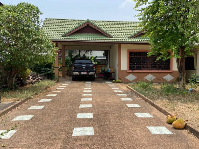 ขายบ้านเดี่ยว 1 ชั้น 120 ตร.ว. หมู่บ้านบัวทอง อุบลราชธานี รูปที่ 14