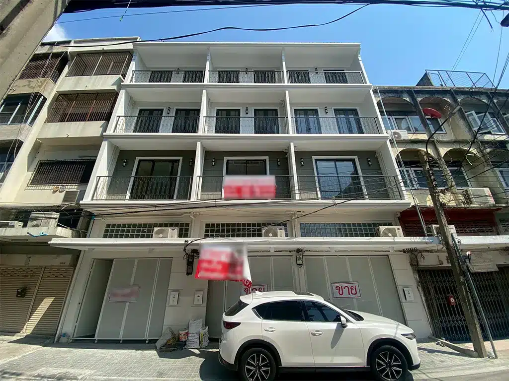 ขายอาคารพาณิชย์ 4.5 ชั้น 46 ตร.ว. 3 คูหา บางซื่อ กทม. รูปที่ 1