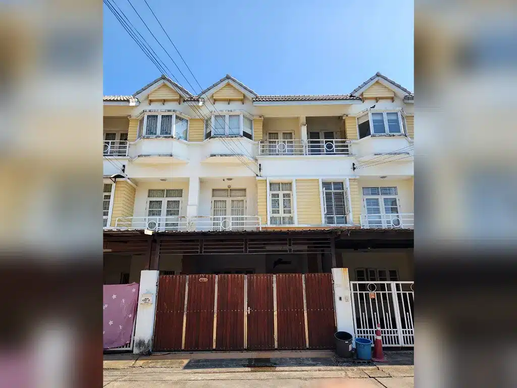 ขายทาวน์เฮ้าส์ 3 ชั้น หมู่บ้าน วิชชั่นวิลล์ 5 เมืองนนทบุรี รูปที่ 1