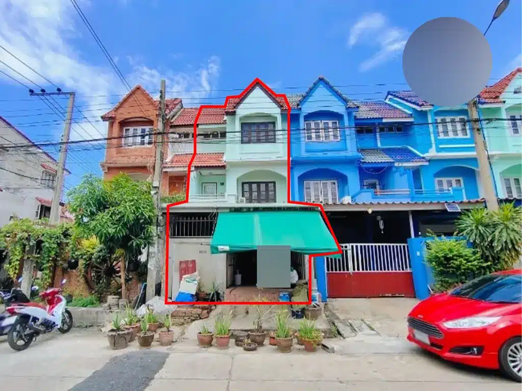 ขายทาวน์เฮ้าส์ 22 ตร.ว. หมู่บ้านป้อมปราการสมุทรปราการ รูปที่ 1